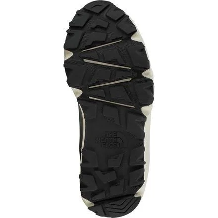 The North Face Juniors& Hedgehog Hiker II Mid Waterproof Shoe - 2 - Silt Grey - TNF Black