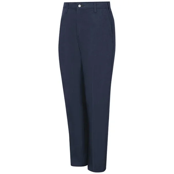 Workrite Pants, 30 in, Navy, Zipper and Button Fp50nv