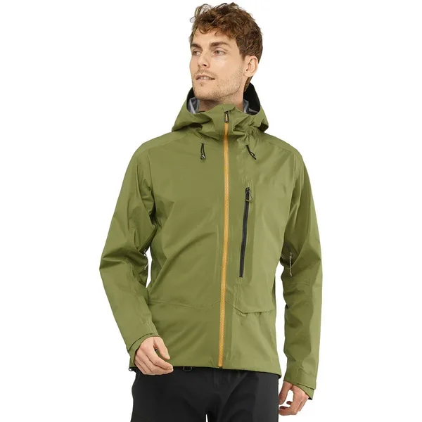 Salomon Outpeak 3L Light Shell Jacket - Men's Martini Olive, XXL