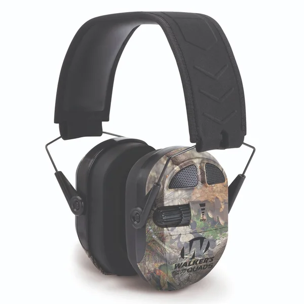 Walkers Game Ear Ultimate Power Muff Quads (Mossy Oak)