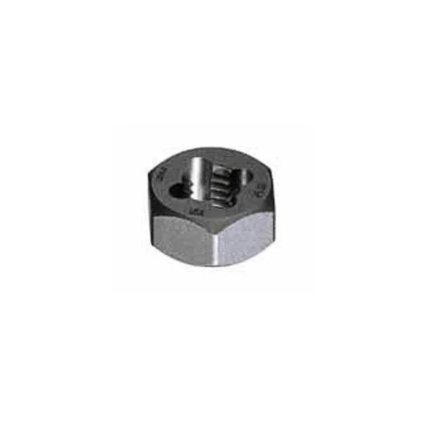 Gyros 92-93208 Carbon Steel Hex Rethreading Die, 3-1/2 - 8 TPI