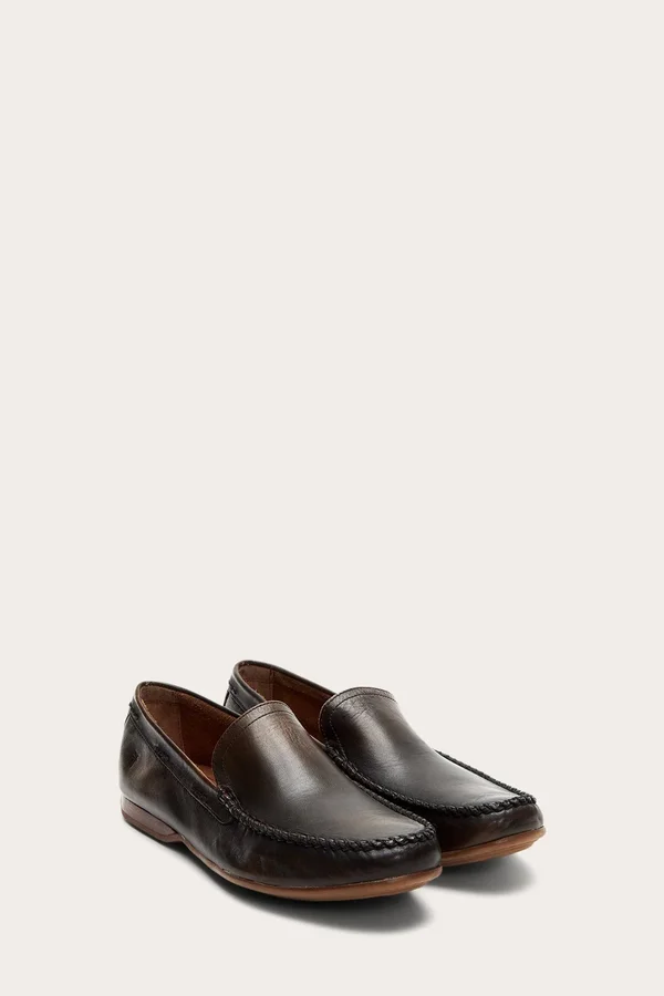 Frye Lewis Venetian Flats in Bronze, Men's Size 11.5