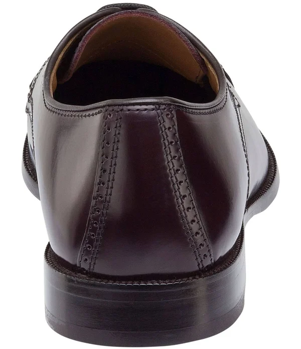 Johnston & Murphy Men's Bradford Cap Toe - Burgundy Brush-Off Leather