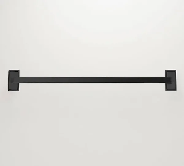 Matte Black Frances Towel Bar - 24x22 5166021