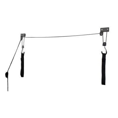 Proslat Slatwall Heavy Duty 100 lb. Hoist Hooks (2-Pack), Black 66022