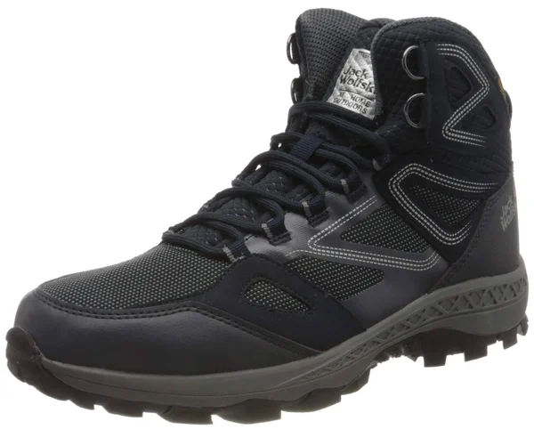 Jack Wolfskin Downhill Texapore Mid Walking Boots - Blue - EU 42.5, UK 8.5