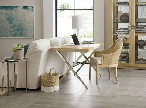 Hooker Furniture Novella Purisma Creek Raffia Host Chair