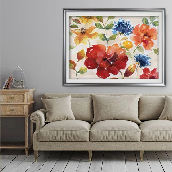 Wexford Home Summer Salsa - Premium Framed Print Silver Large