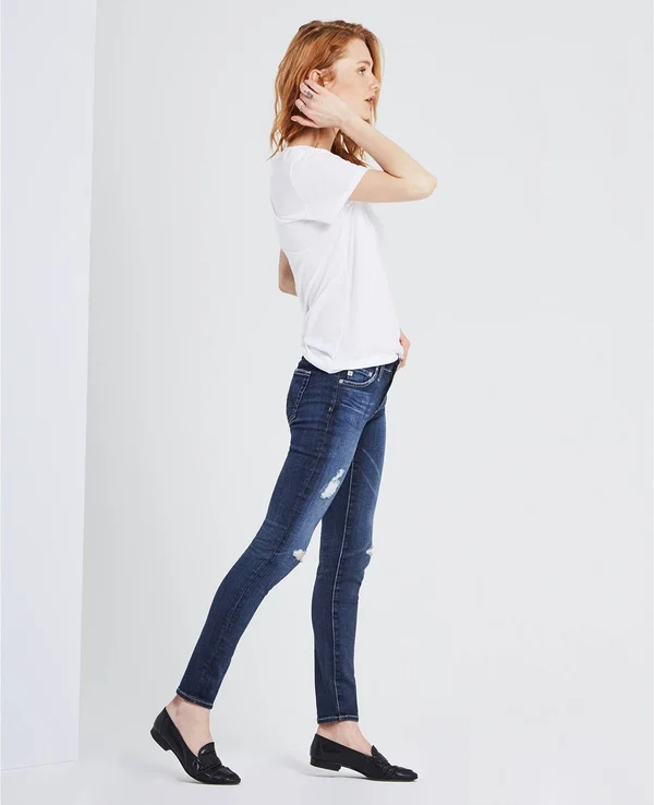 Ag Jeans - Legging Ankle in 11 Years Swapmeet - Blue