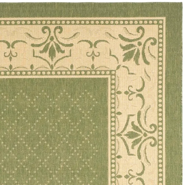 Safavieh Courtyard CY0901-3101 6&7x22 x 6&7x22 Square Natural - Blue Area Rug