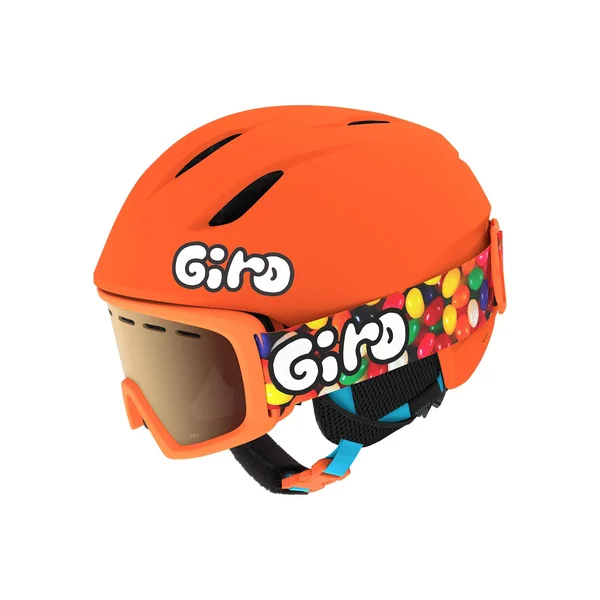Giro Launch CP Snow Helmet - Kid's Matte Bright Orange/Jelly, S