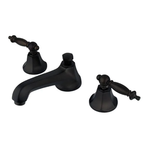 Kingston Brass KS4461TL Metropolitan Widespread Lavatory Faucet, Polished Chrome