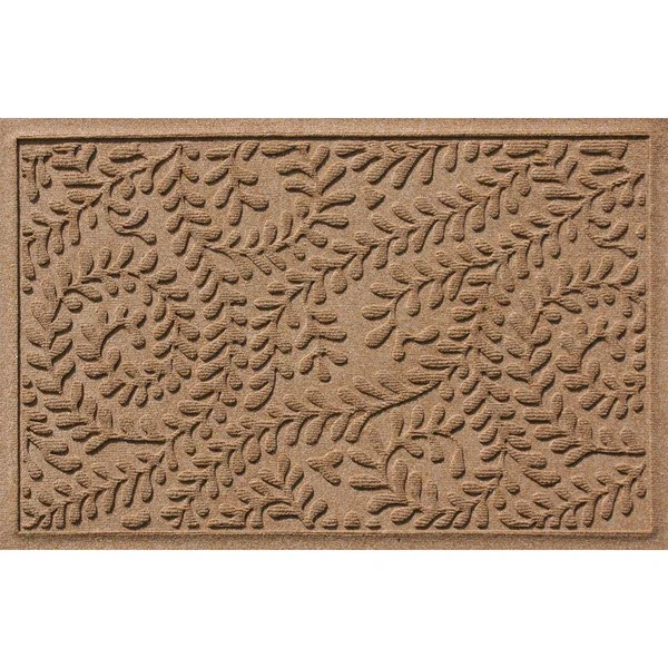Boxwood Mat in Brown, Size: 2& x 3&
