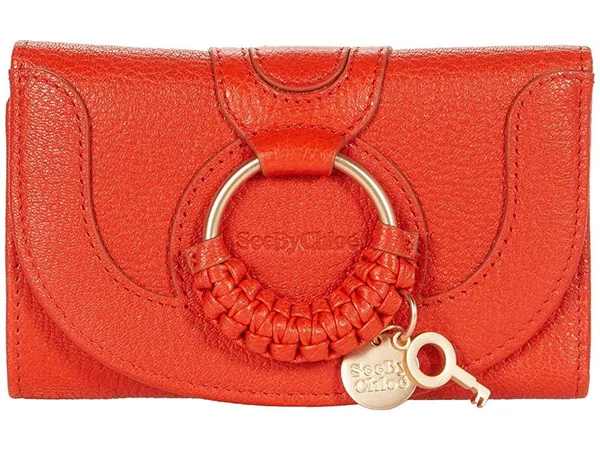 See by Chloe - Hana Compact Wallet - Women, Orange