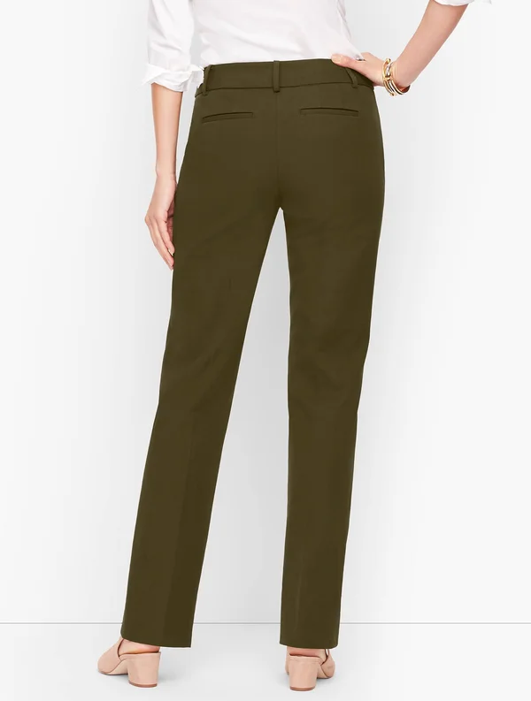 Talbots Newport Pants - Solid - White - 10