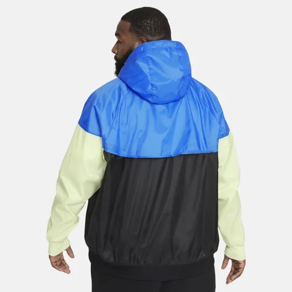 Nike Sportswear Windrunner Men's Hooded Jacket in Black - Size: Large, DA0001-013