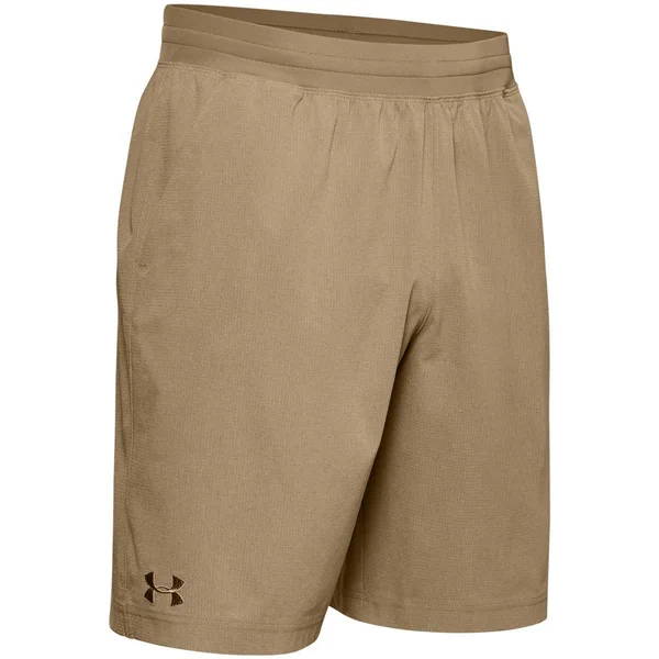 Under Armour Men's Motivator Vented Coach&s Shorts - Brown, 5XL