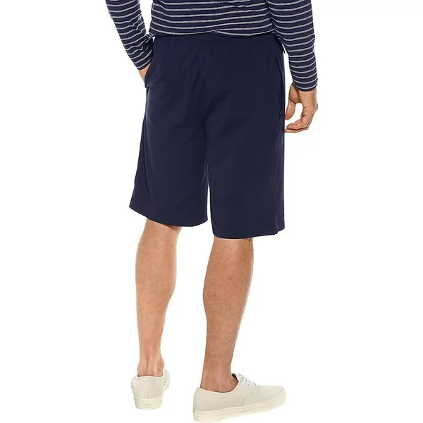 Coolibar Men's Newport Saturday Lounge Shorts, UPF Clothing For Men, Blue, Large