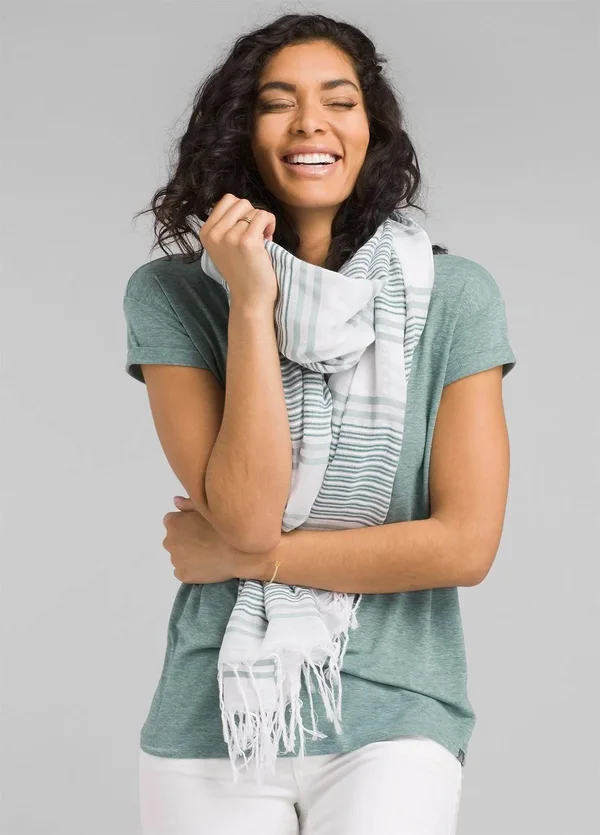 Prana Cozy Up T-Shirt - Women's Charcoal Heather, M