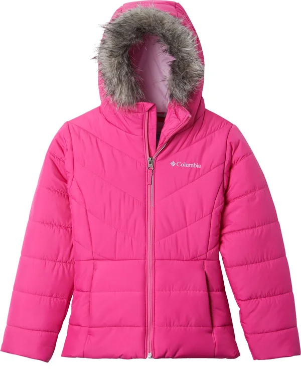 Columbia Girls' Toddler Katelyn Crest Jacket - Pink Ice, 3T