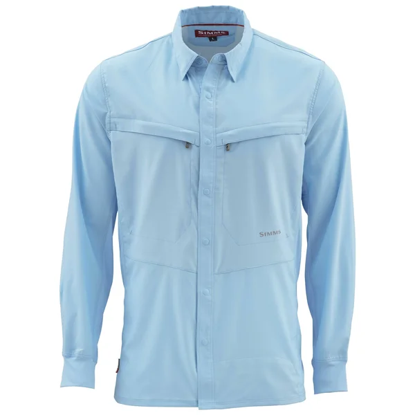 Simms Intruder BiComp LS Shirt Glacier S