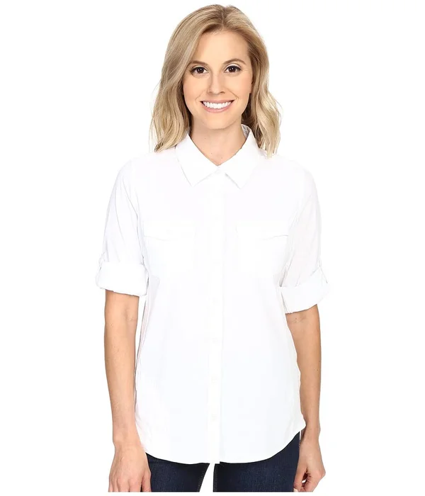 Marmot Women's Annika Long-Sleeve Shirt - White, Xs