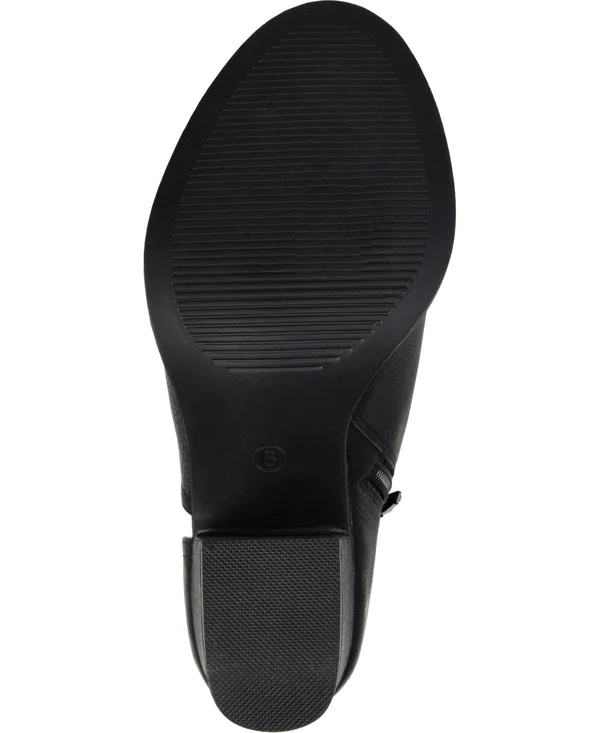 Women's Journee Collection Hartli Bootie - Black - Size 8.5