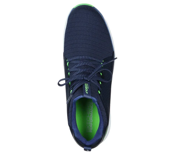 Skechers Go Golf Mojo Elite Golf Shoes - Navy/Lime, 9.0