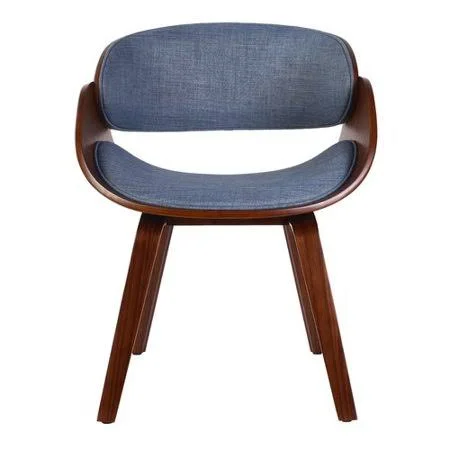 George Oliver Waldon Office Chair Color: Blue