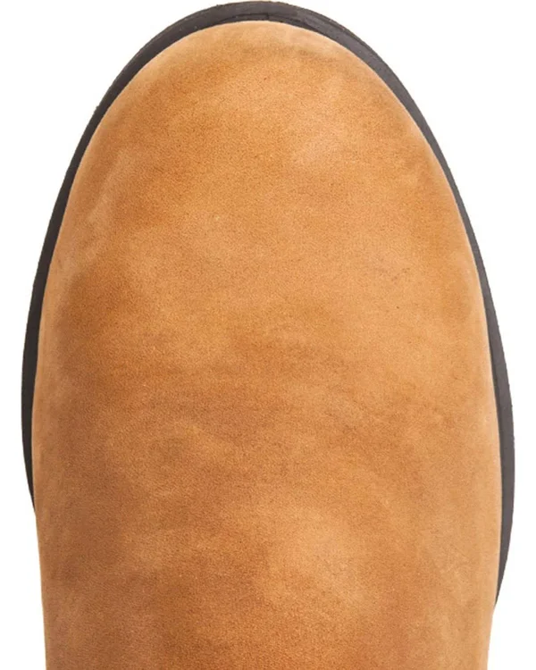 Georgia Boot Farm and Ranch Wellington Work Boots - Mississippi Tan, 8