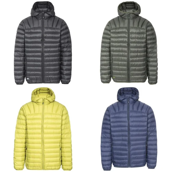 Trespass Mens Romano Down Jacket, L, Olive