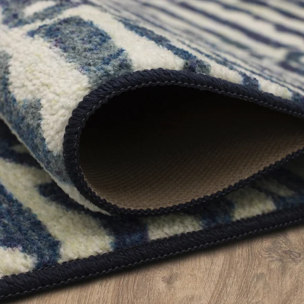 Mohawk Home Radley Navy 2 ft. x 3 ft. 4 in. Moroccan Area Rug, Blue