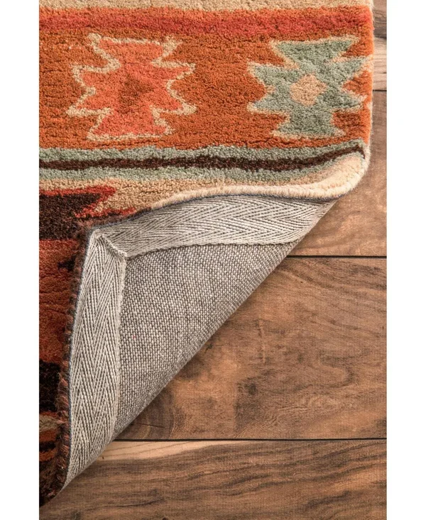 nuLOOM Spve04b Hand Tufted Shyla 6& x 9& Beige Area Rug