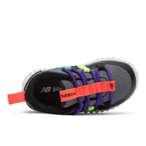 New Balance Kids& Playgruv - Black/Grey (Size 9.5 wide)
