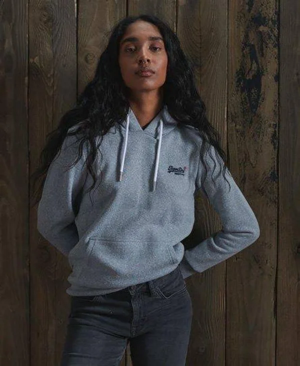 Superdry Orange Label Overhead Hoodie Xs