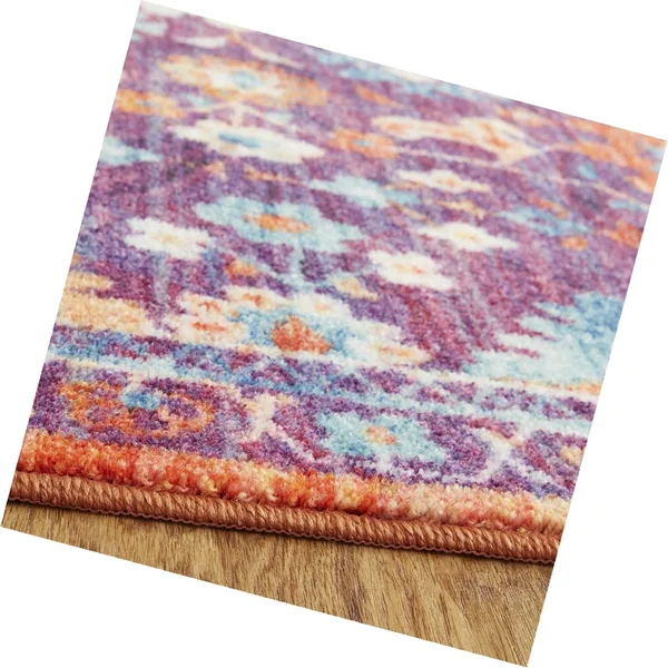 Mohawk Prismatic Springfield Purple Z0142-A409 Area Rug 5'x8'
