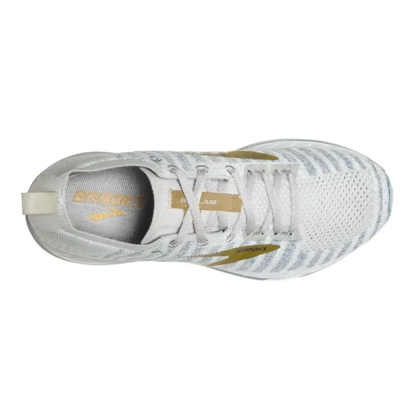 Women's Brooks Bedlam 2 Running Shoe - White/Gold - Size 11