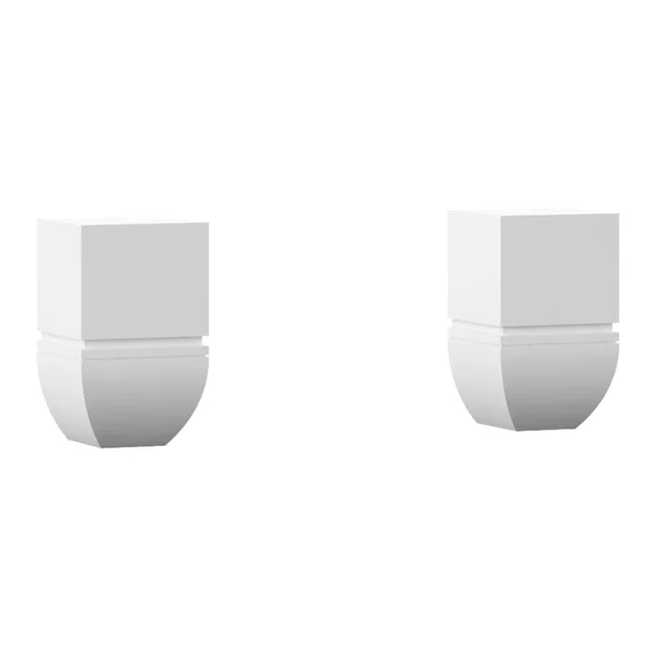 Villa Bath by RSI White Feet - LVCDF-WHT
