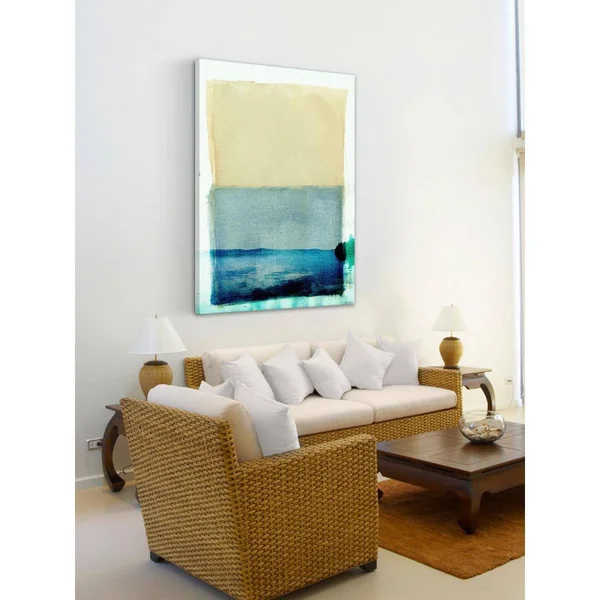 Parvez Michel 60 in. H x 40 in. W Bondi Lake by Parvez Taj Printed Canvas Wall Art, Multi-Colored