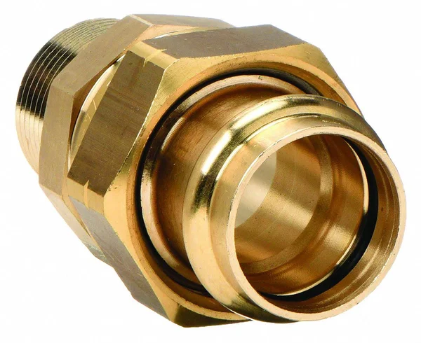 Viega 1-1/2 in. Press x MPT Bronze Union 79750