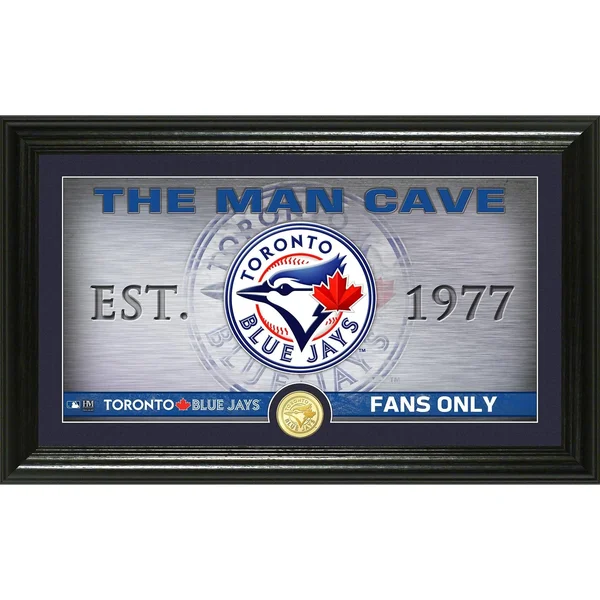Highland Mint Toronto Blue Jays 12x22 x 20x22 Man Cave Pano Photo
