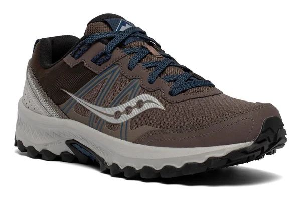 Saucony Excursion TR14 Men's Running Shoes Gravel/Storm : 7 D - Medium