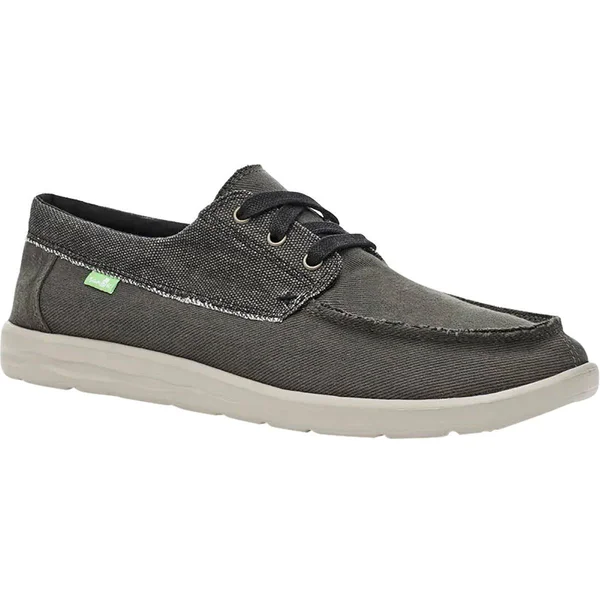 Sanuk Men's Skuner Lite Shoes Black 10
