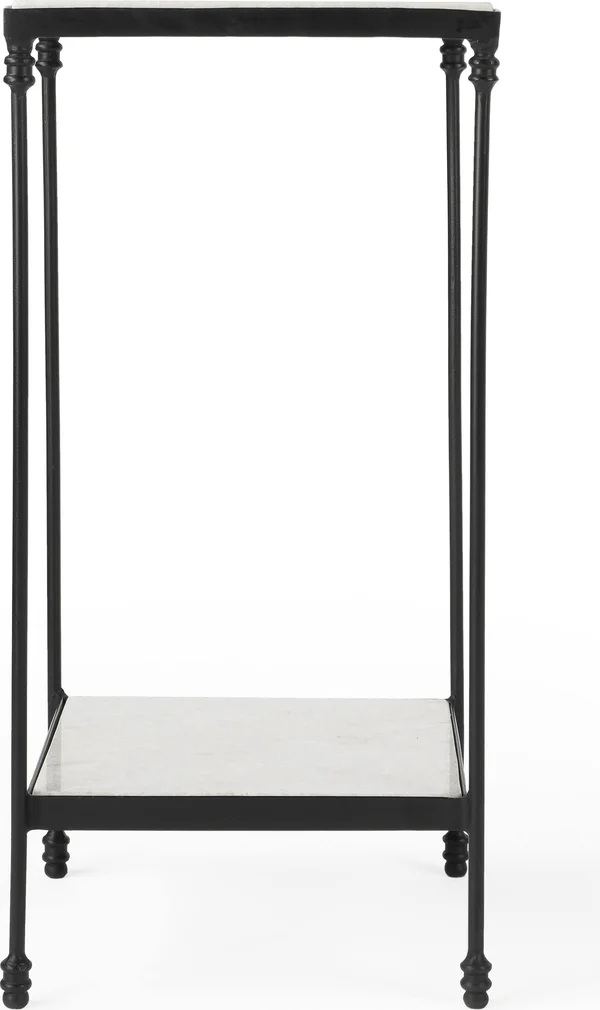 Butler Larkin Marble & Iron Accent Table