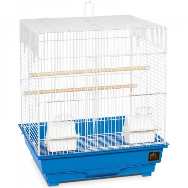 Prevue Square Top Bird Cage - Small - 1 Pack - (16x22L x 14x22W x 18x22H)