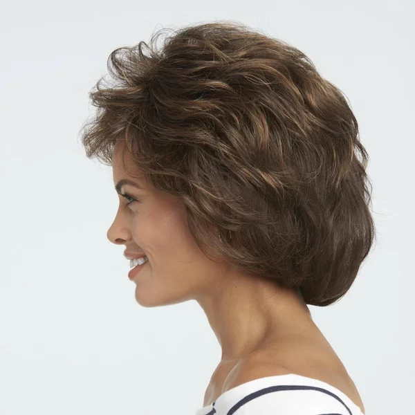 Raquel Welch Salsa Large Synthetic Wig - R13F25 Praline Foil