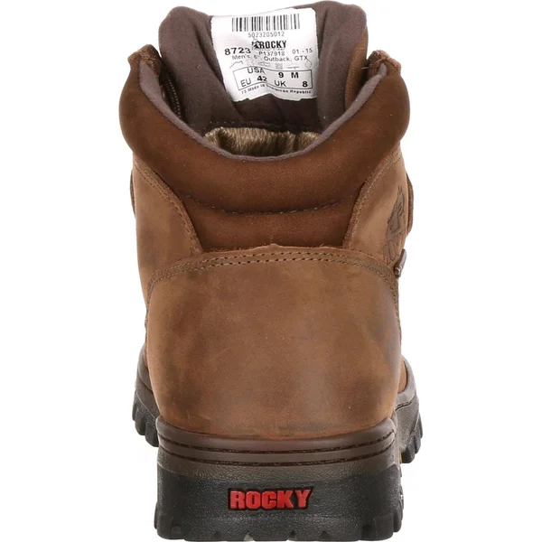 Rocky Men's Outback Hunting Boot - Brown, 9.5 M