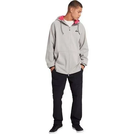 Burton Crown Weatherproof Full-Zip Fleece - Men's Iron Gray, S