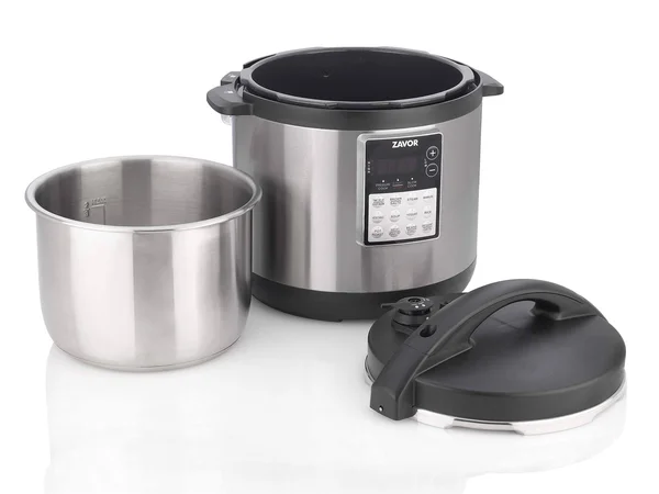 Zavor Lux Edge 8-Qt. Cooker with Cookbook - Silver