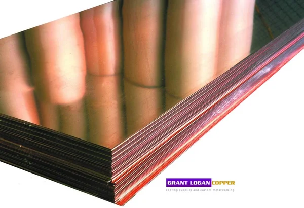 Copper Sheet .043 inch Thickness - 32oz - 18 GA - 10 inchx72 inch - Free 48 State Shipping